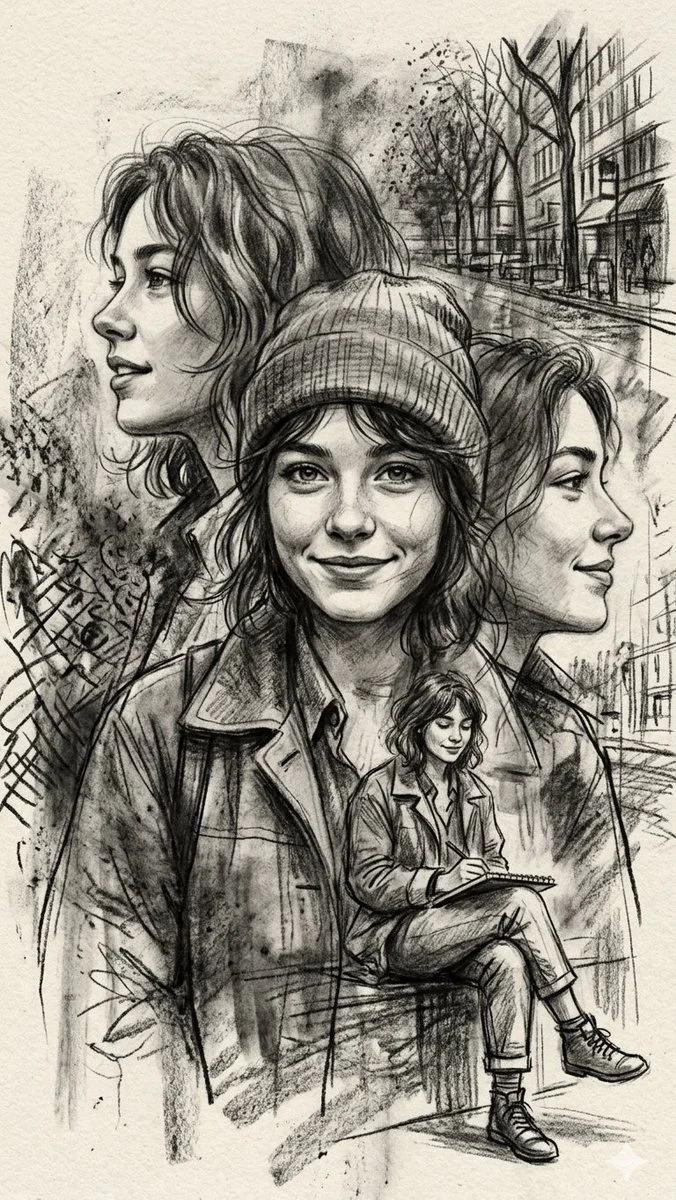 Expressions of an Artist: A Charcoal Journey