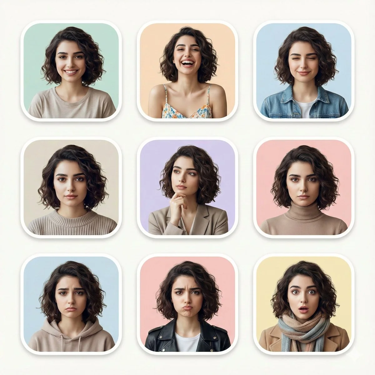 Expressions Unleashed: A Modern Portrait Journey
