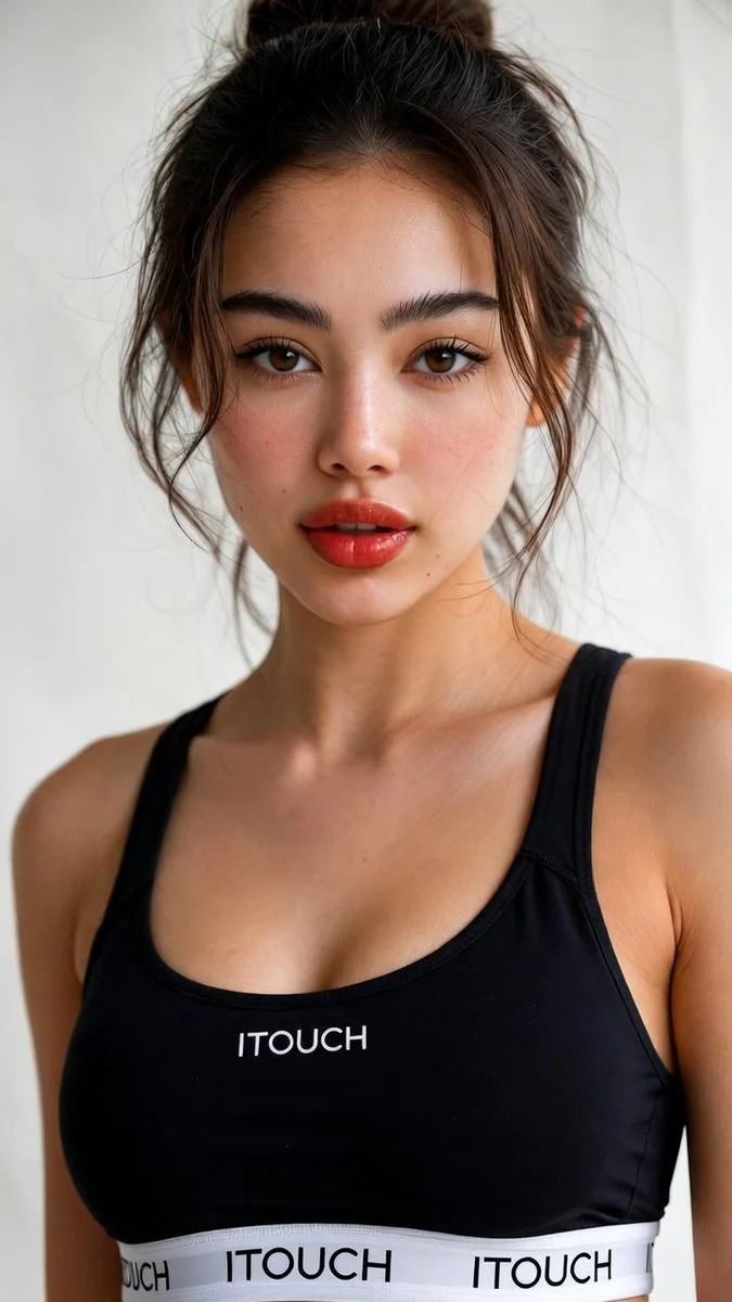 Expressive Gaze and Natural Elegance in High-Resolution Photography