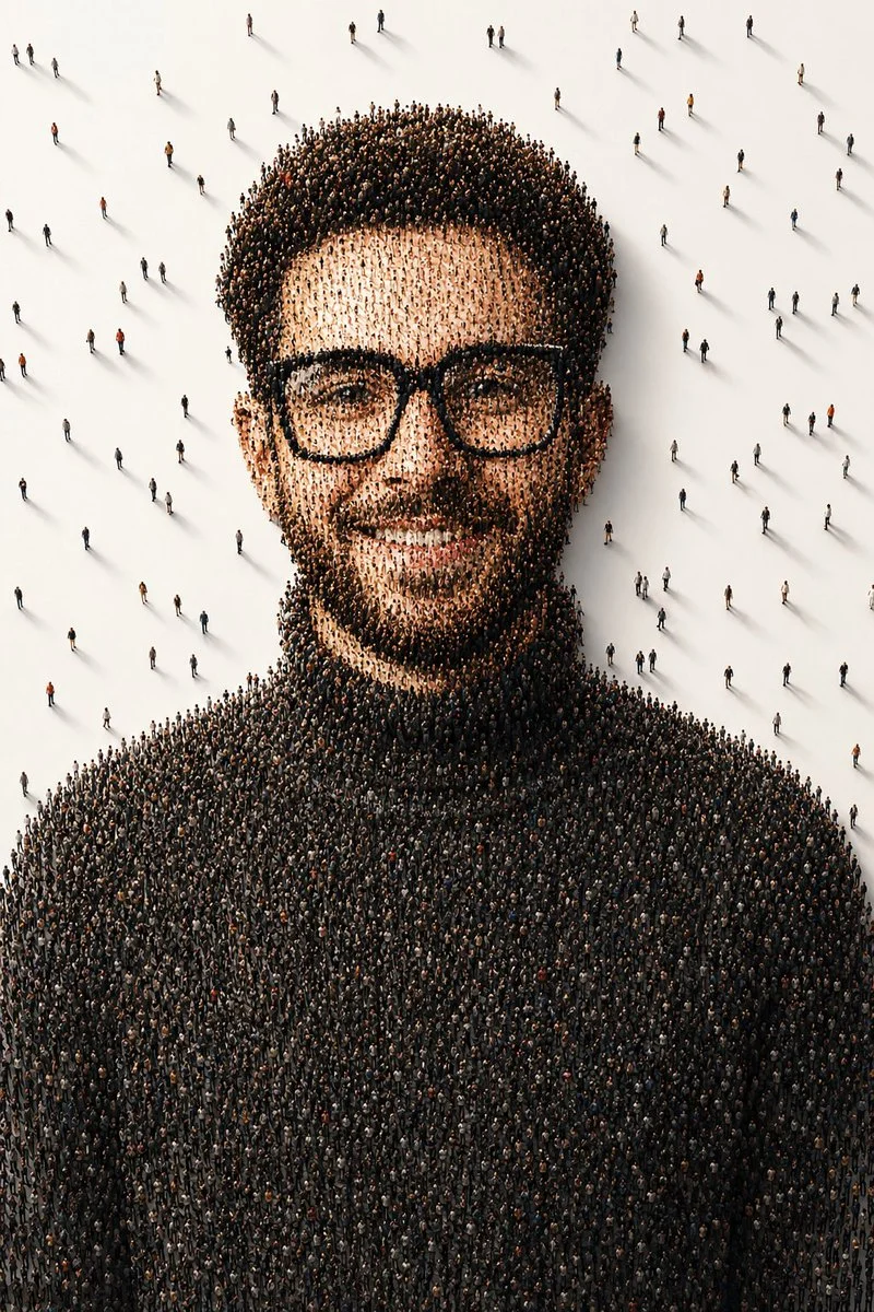 Faces in the Crowd: A Portrait of Humanity