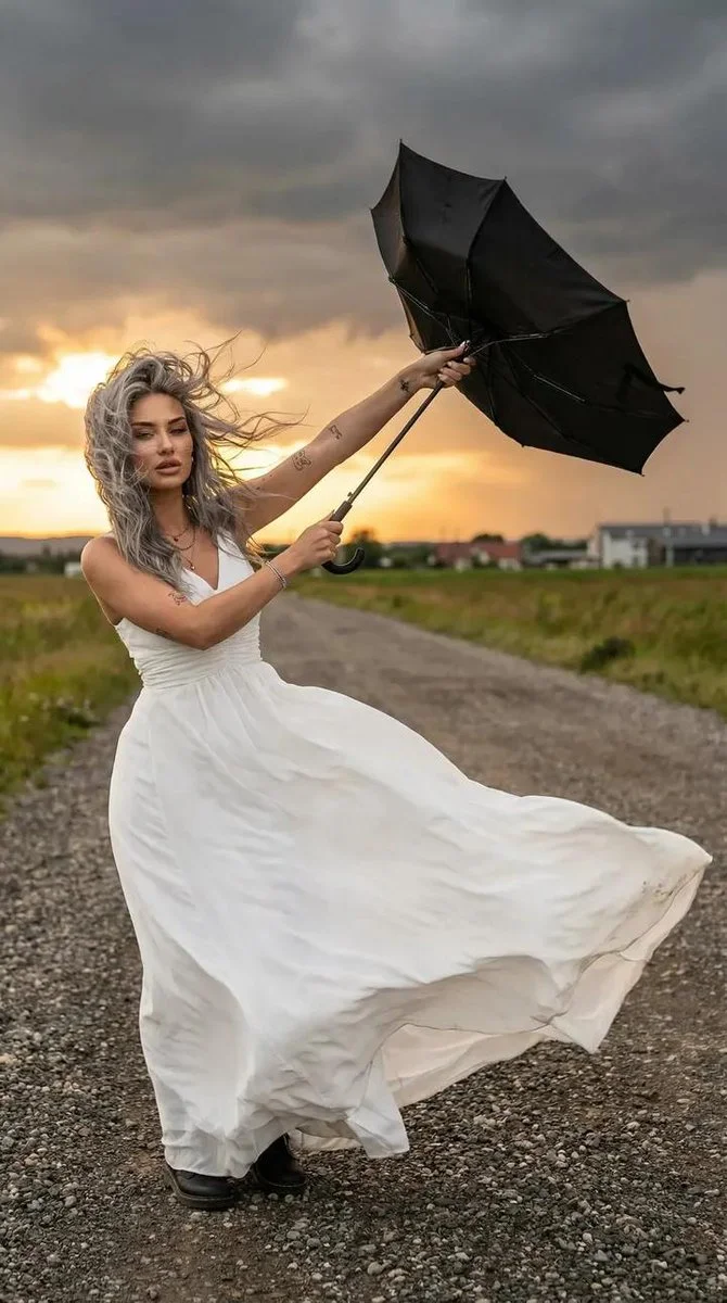 Fashion Fury: Dance of Wind and Elegance