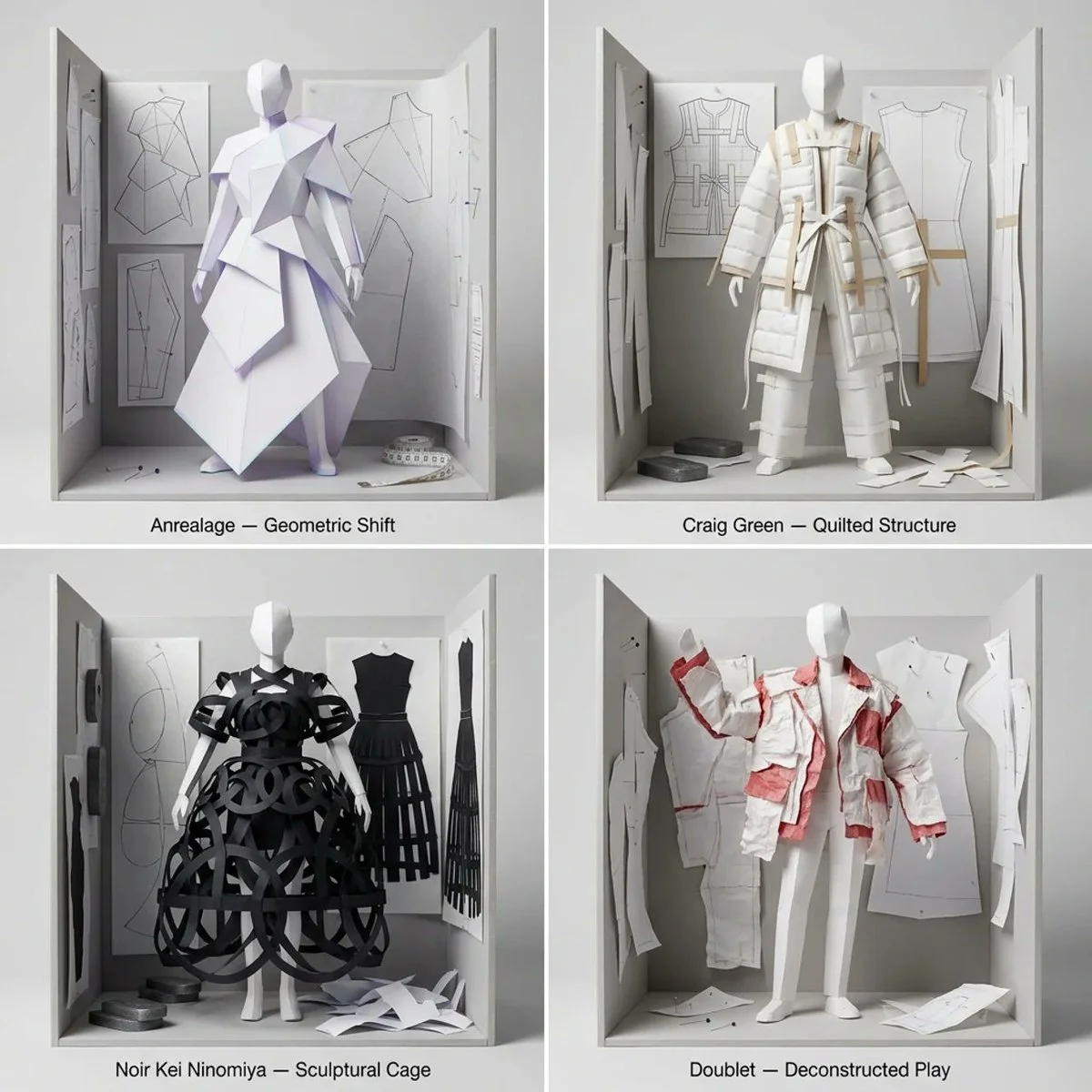 Fashion Meets Paper: A Couture Exploration
