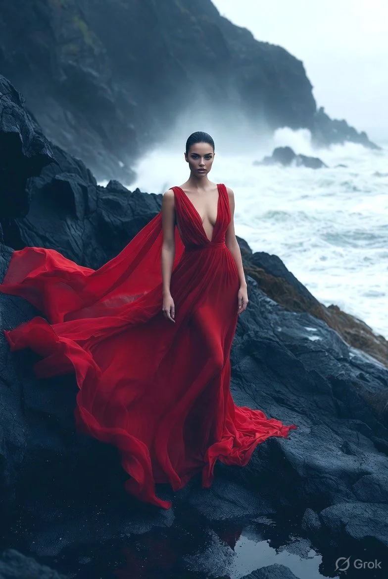 Fierce Poise Amid Ocean Tempest