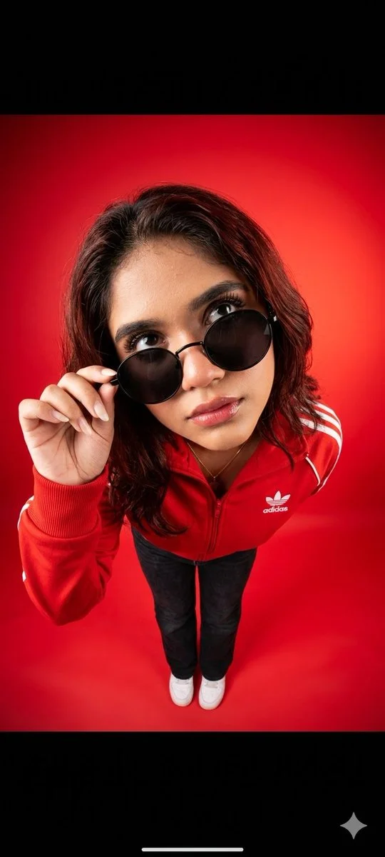 Fisheye Fame: A Bold Portrait Experience