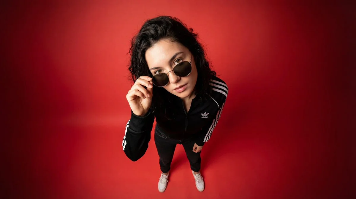 Fisheye Portrait with Bold Attitude and Ultra-Detail