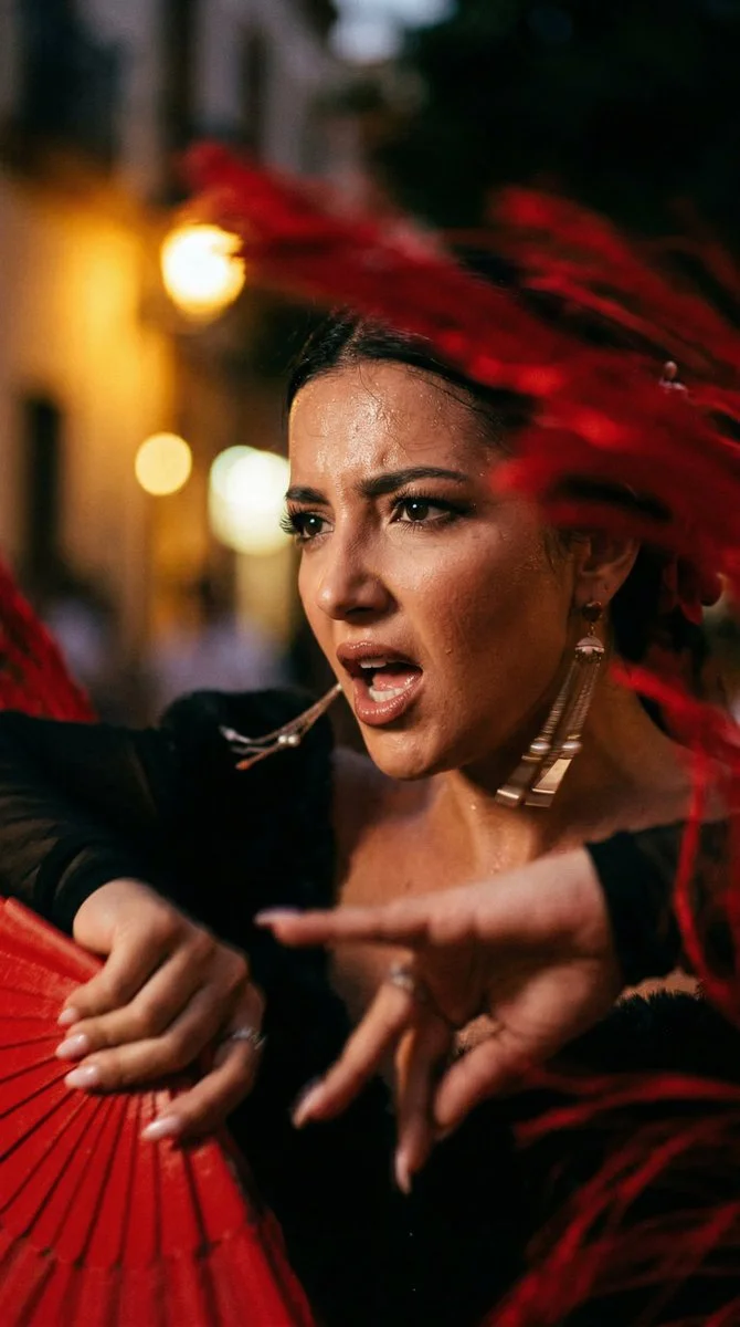 Flamenco Passion Captured in Fiery Motion