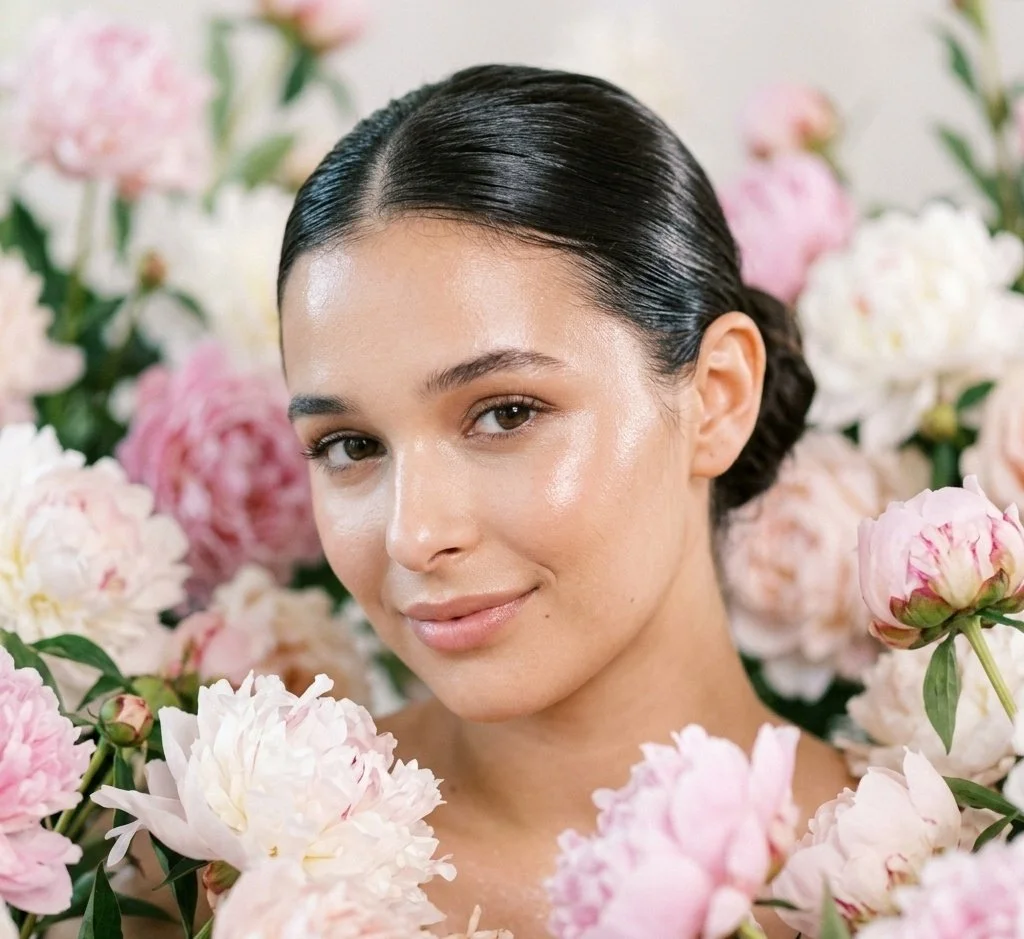 Floral Elegance: A Moment of Beauty