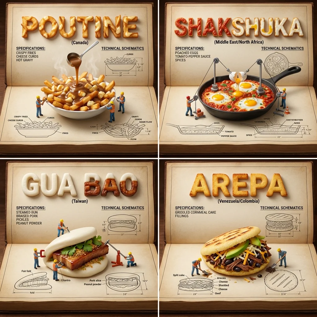 Food Schematics: A Culinary Blueprint