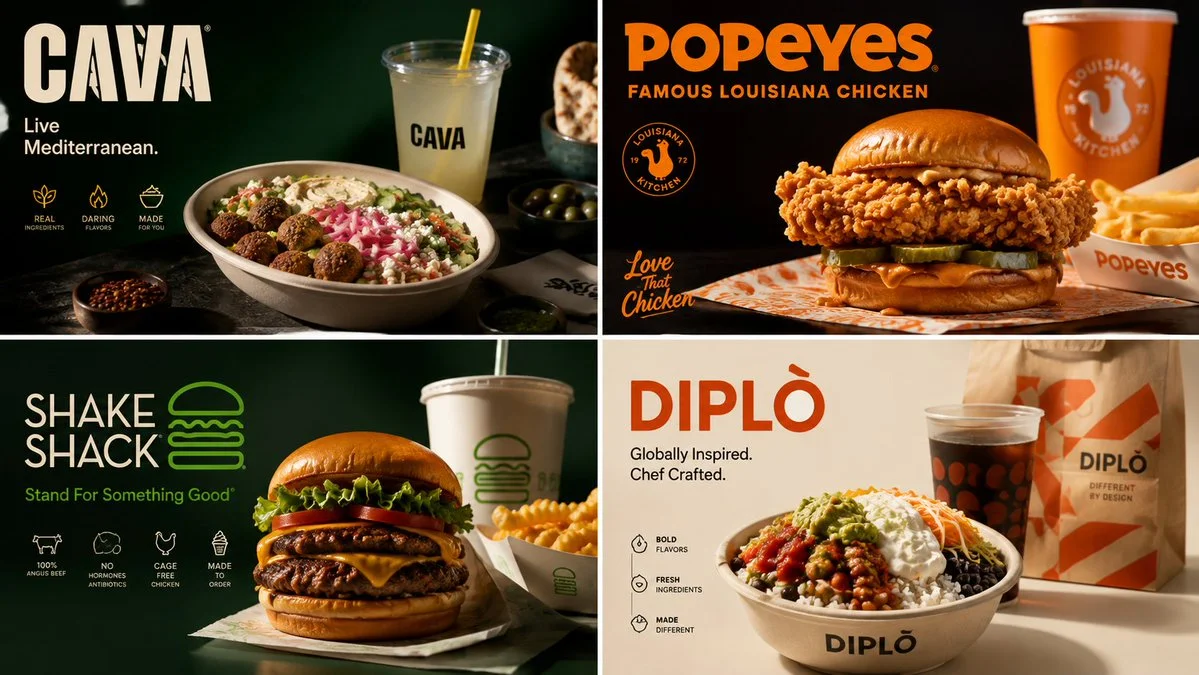 Four global food brands unite in one cohesive campaign world