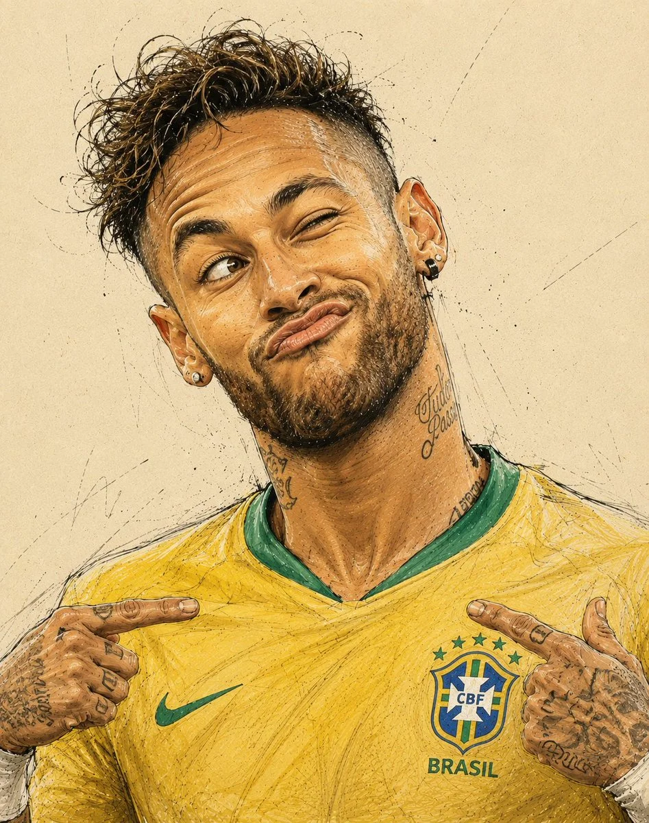 Four sports and Hollywood icons get comical caricature makeovers