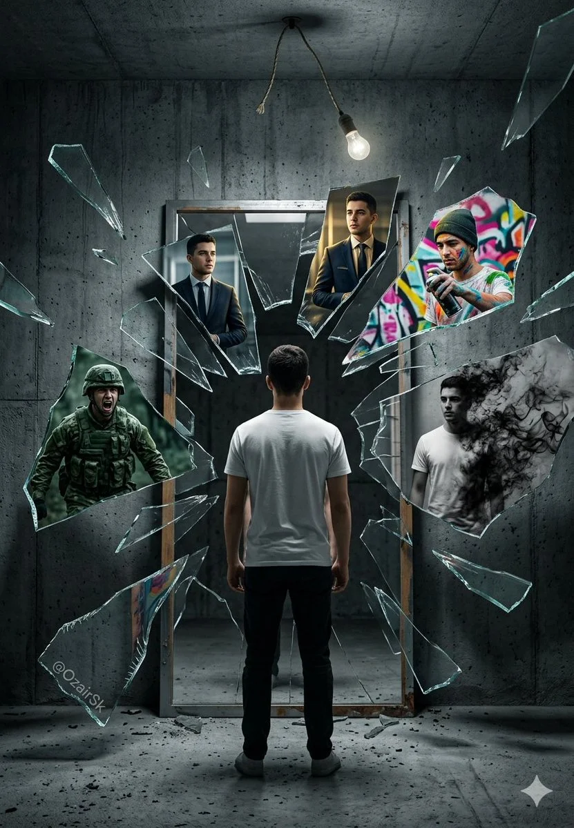 Fractured Identities: A Mirror of Disparate Lives