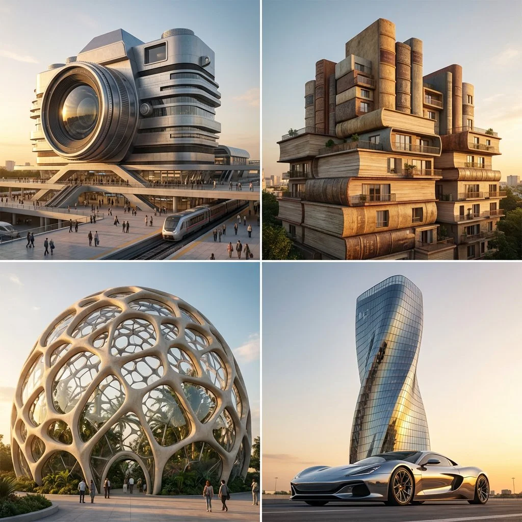 From Objects to Landmarks: A Creative Transformation