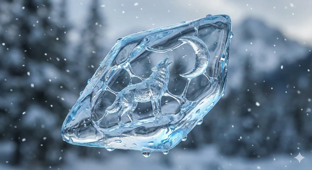 Frozen Artistry: Micro-Carved Ice Wonders