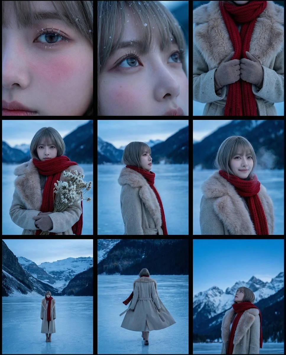 Frozen Beauty: A Cinematic Alpine Journey