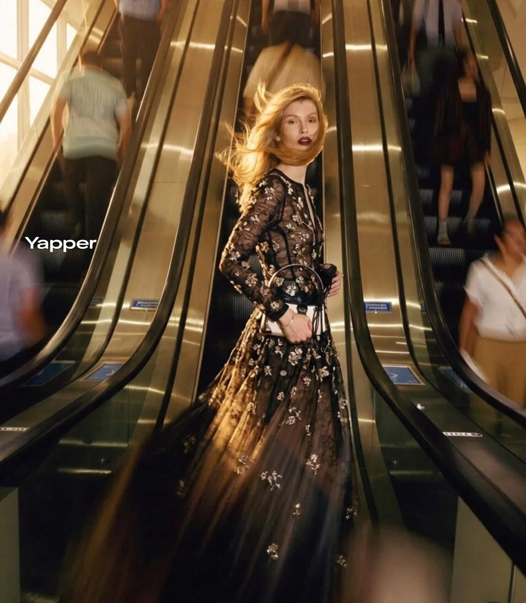 Frozen Elegance Amid Chaos