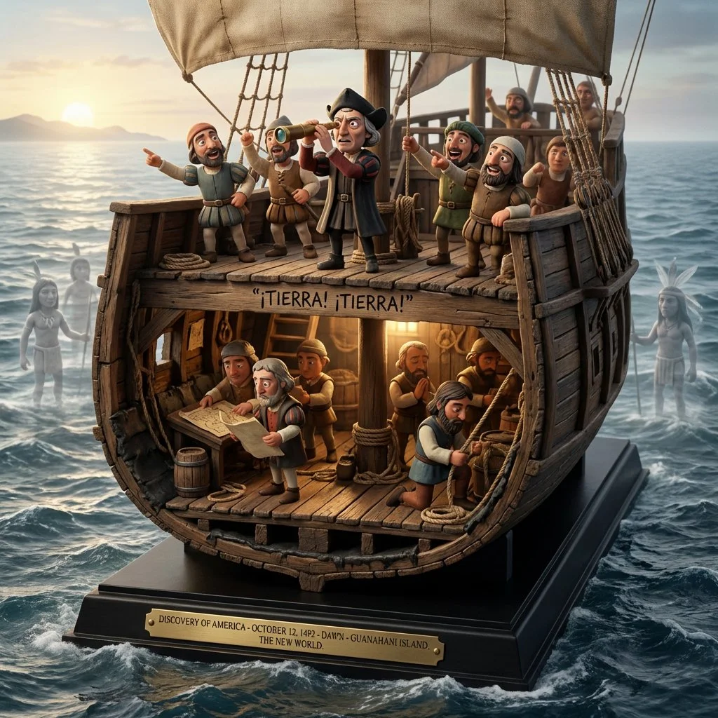 Frozen History in 3D Clay