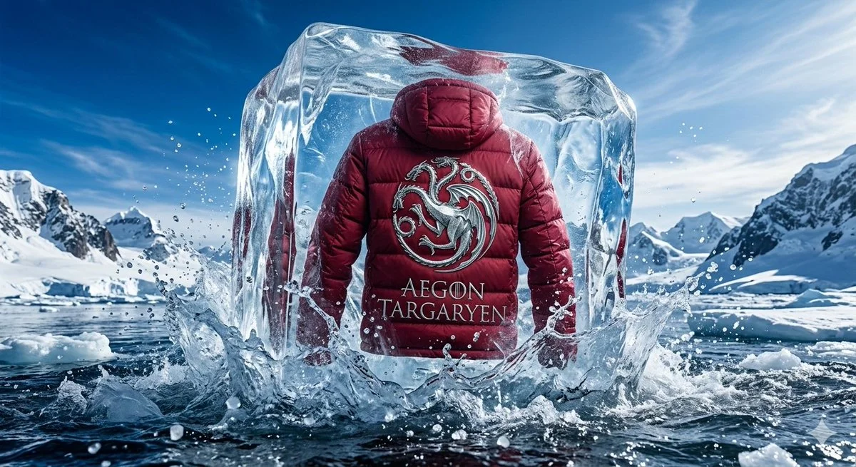 Frozen Majesty: Targaryen Jacket in Ice