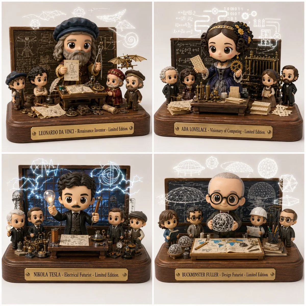 Futurist Legends Vinyl Diorama Collection