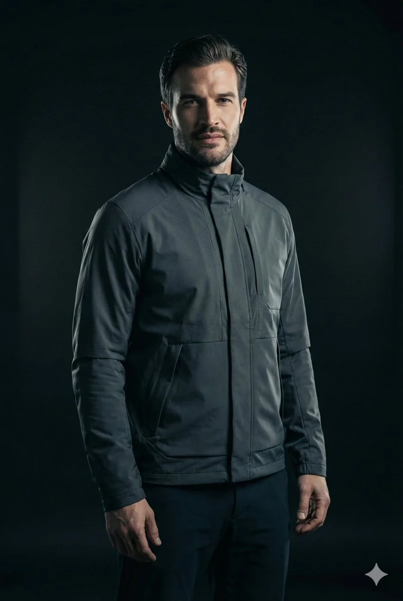 Futuristic Charisma: A Cinematic Portrait