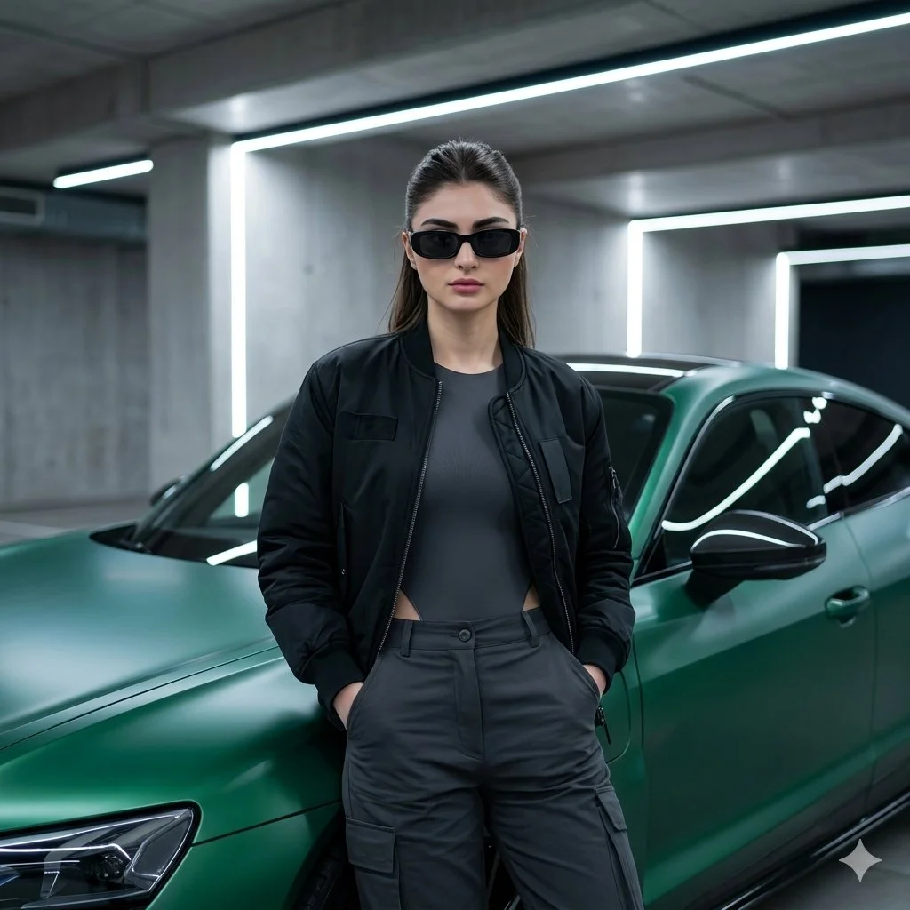 Futuristic Elegance in Motion