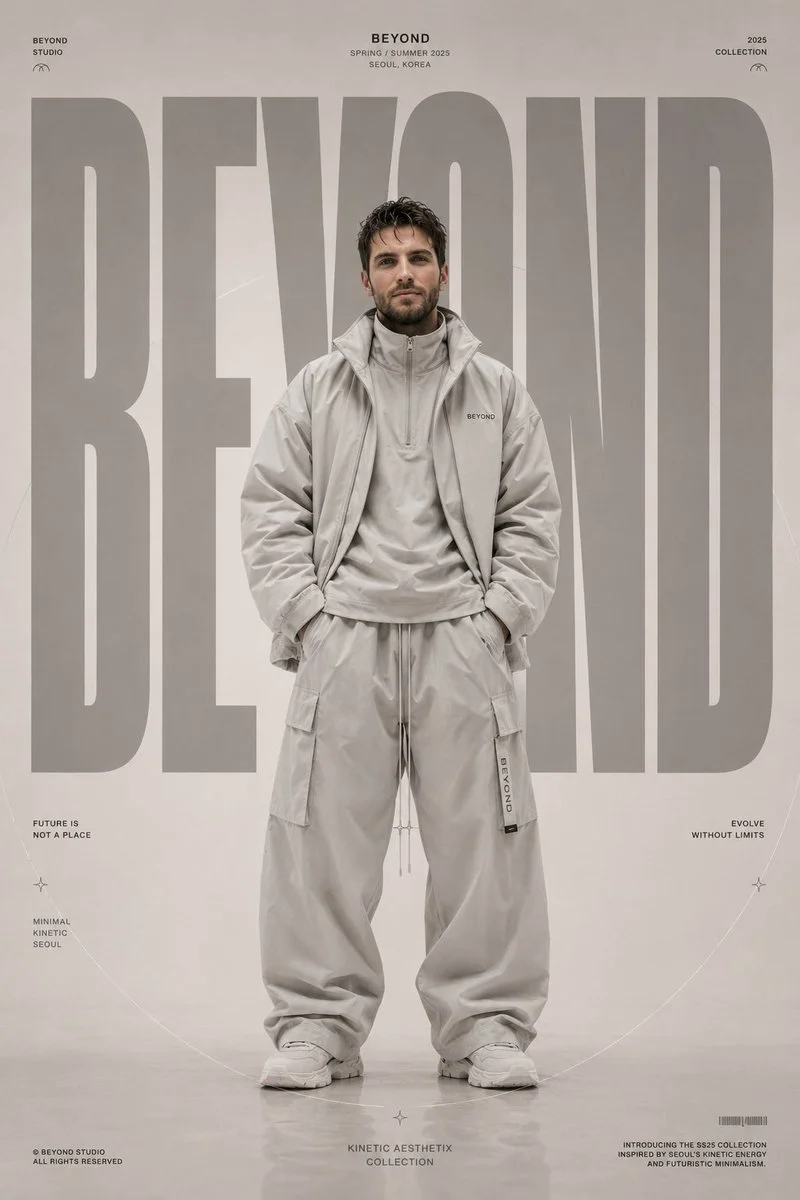 Futuristic Fashion: A Minimalist Masterpiece