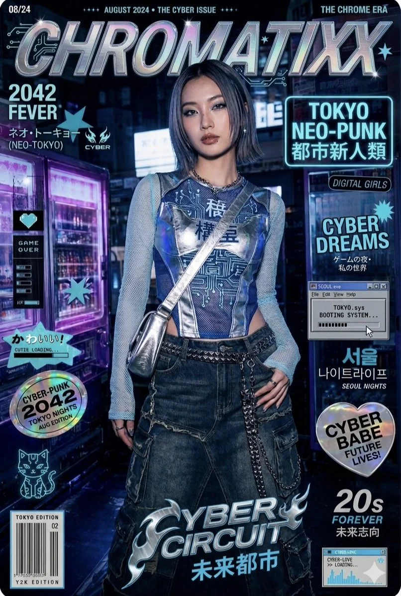 Futuristic Fashion Icons: CHROMATIXX Unleashed