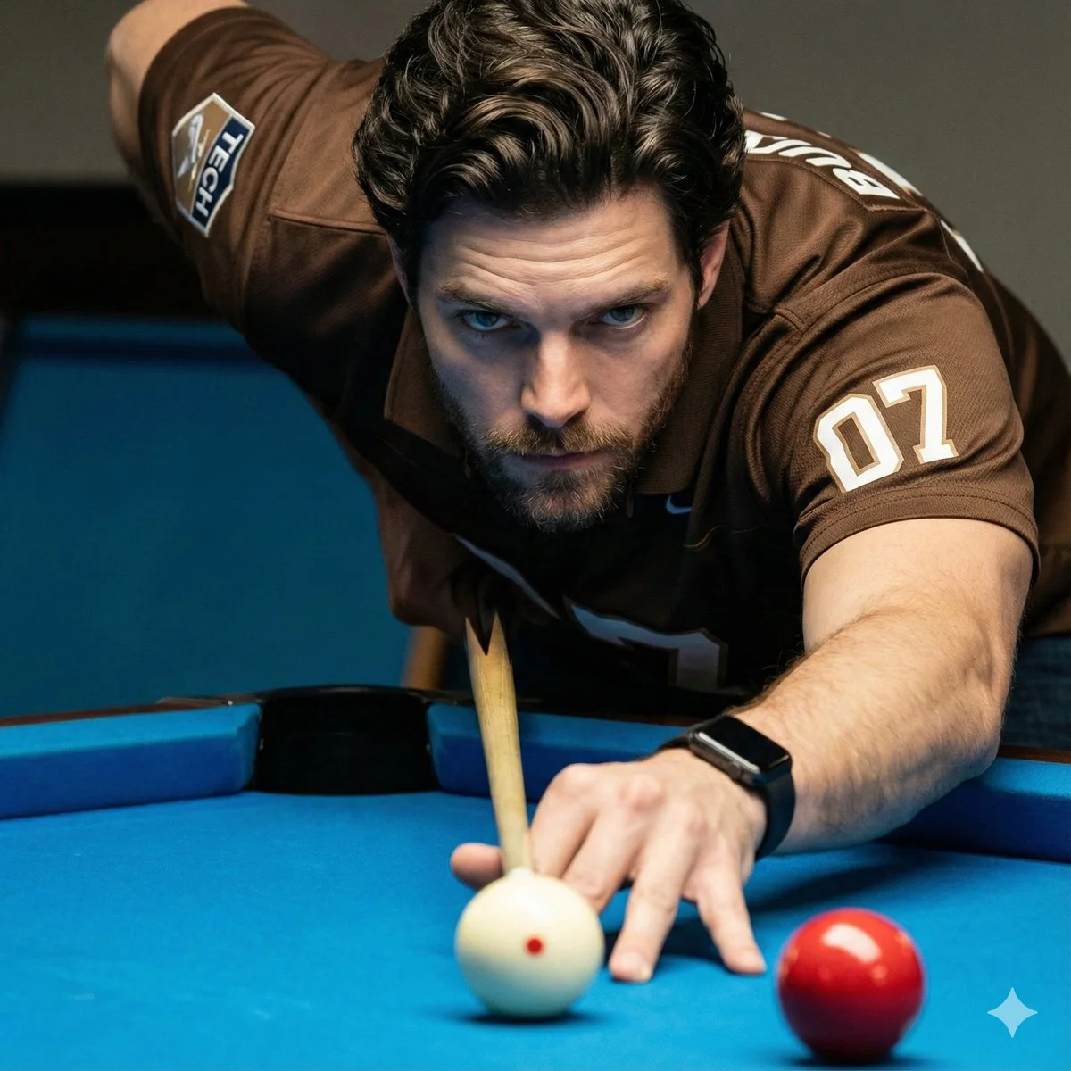 Game Face: The Focused Cue Master