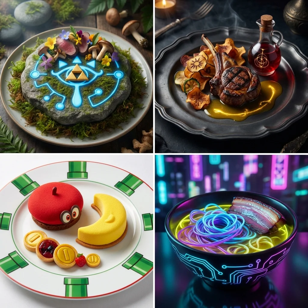 Gamer’s Gourmet: Iconic Worlds on a Plate
