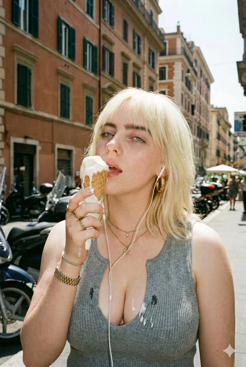 Gelato Bliss in the City Streets