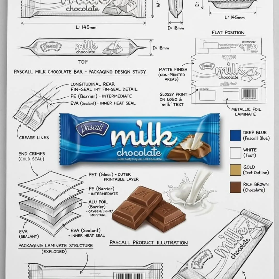 Gemini Nano Banana Packaging: Ultra-Detailed Industrial Design Sheet