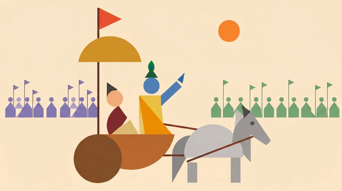 Geometric Minimalism in Cinematic Storytelling