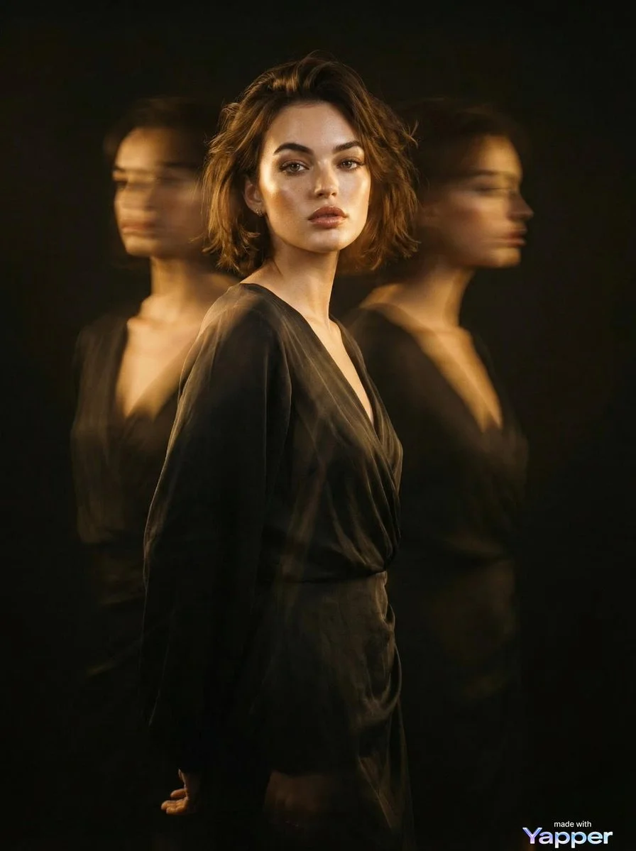 Ghostly Elegance in Golden Light