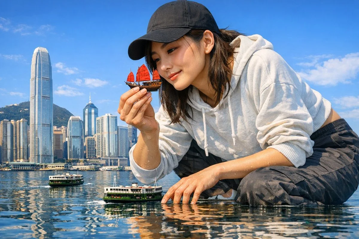 Giants in the City: A Colossal Perspective at Victoria Harbour