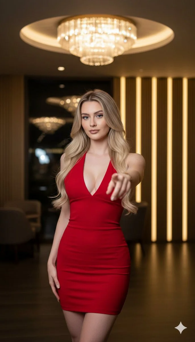 Gilded Glamour: A Radiant Encounter