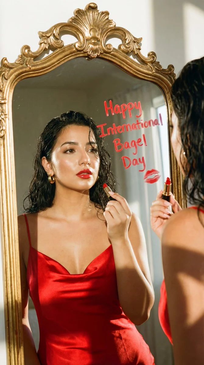 Glamorous Bagel Day Celebration