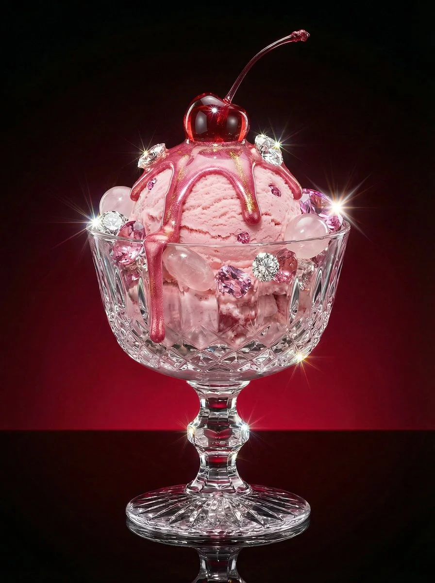 Glamorous Indulgence: Luxury Dessert in Focus