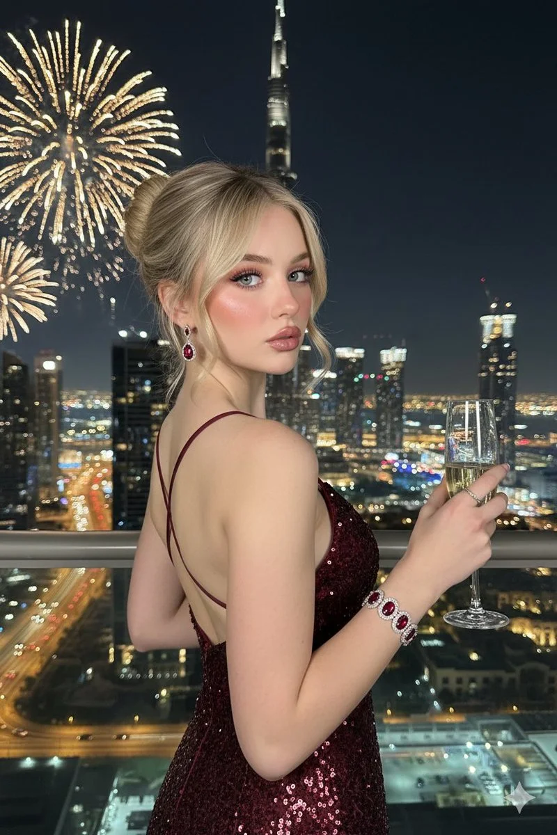Glamorous New Year's Eve in Dubai