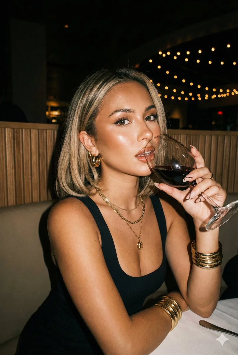 Glamorous Night Out: A Flash of Elegance