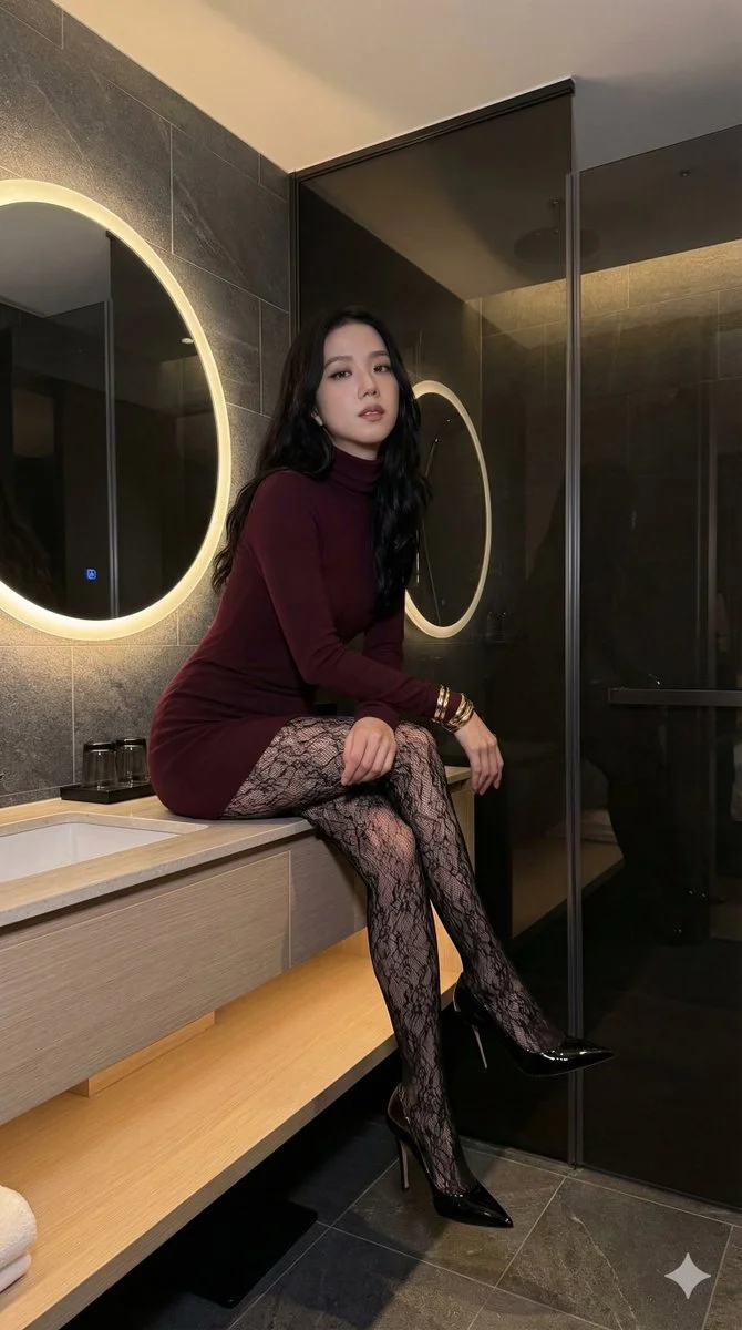 Glamour in the Lavish Bathroom Glow