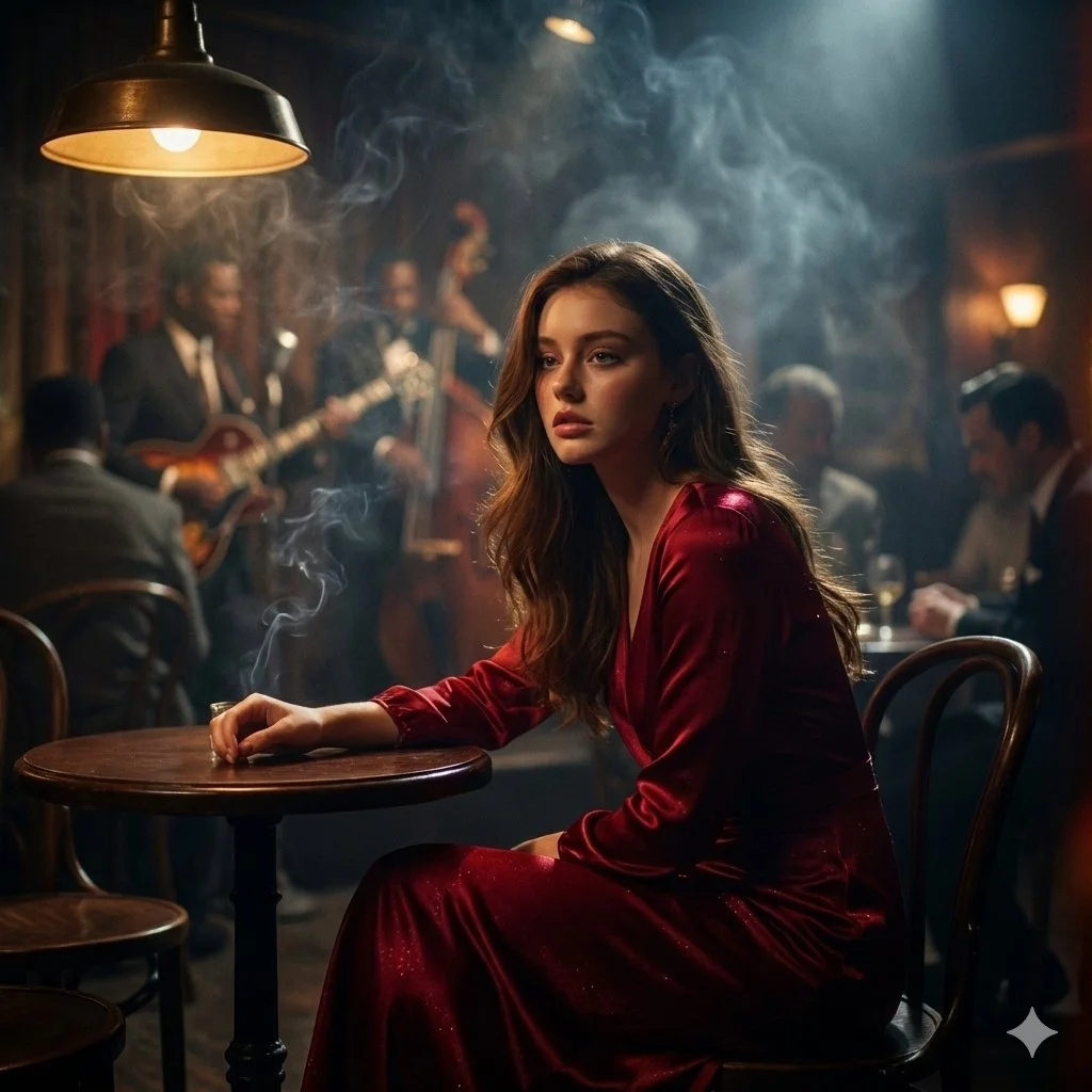 Glamour in the Shadows: Jazz Club Elegance