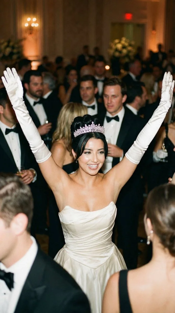 Glamour Unleashed: A Cinematic Gala Moment