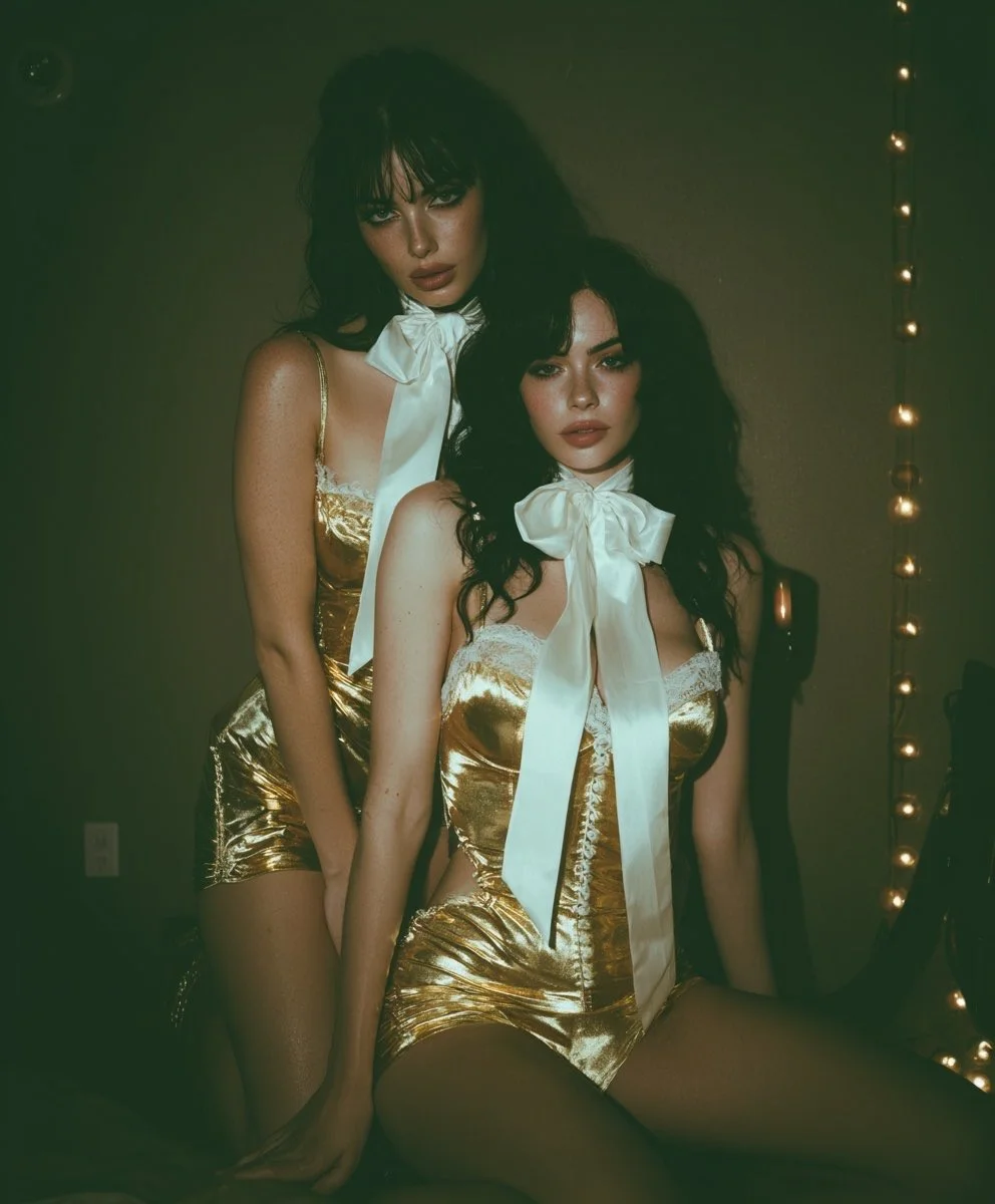 Glistening Elegance: A Golden Affair