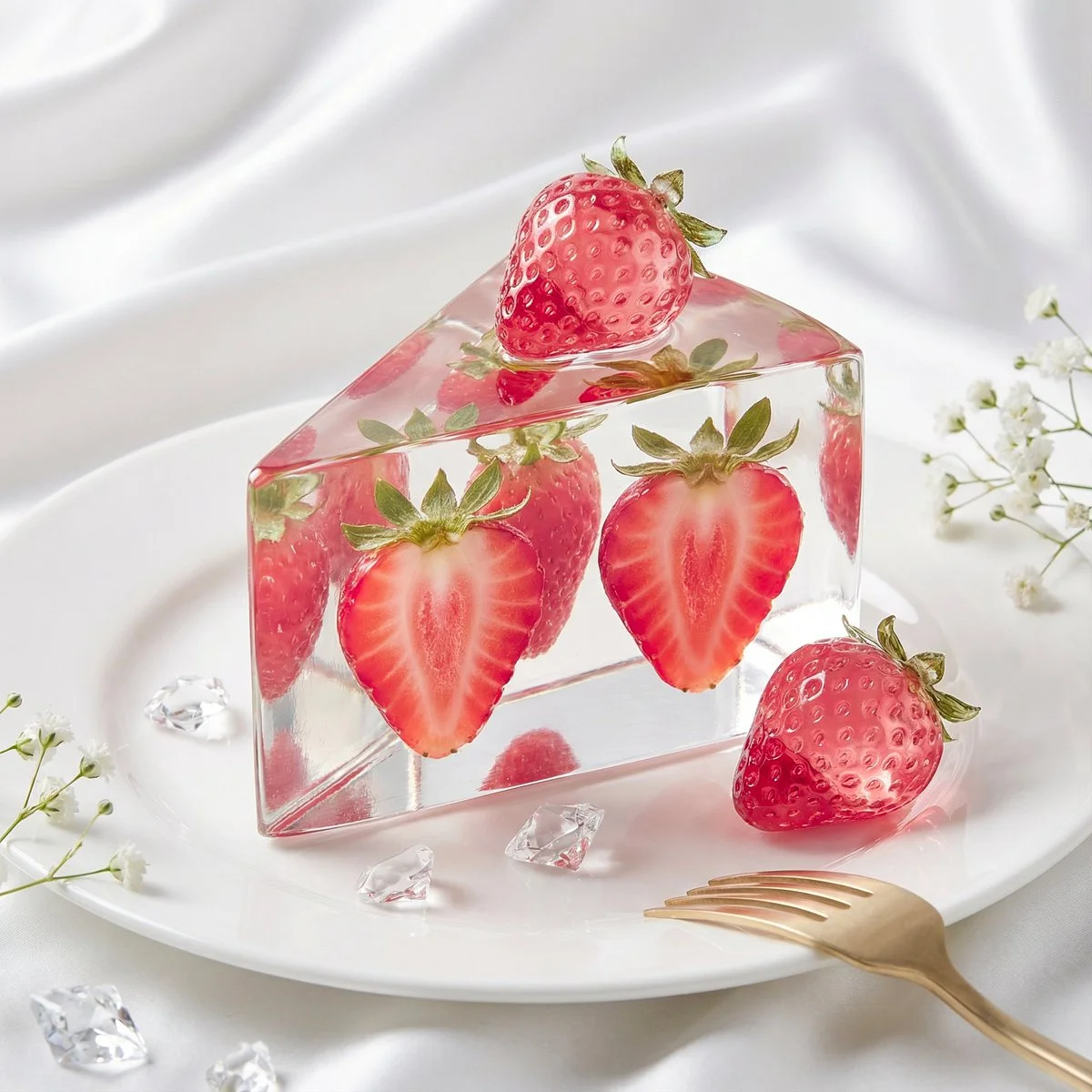 Glistening Glassy Delights: A Fruit Fantasy