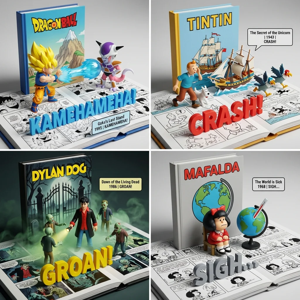 Global Comic Heroes: A Playful Macro Toy Display