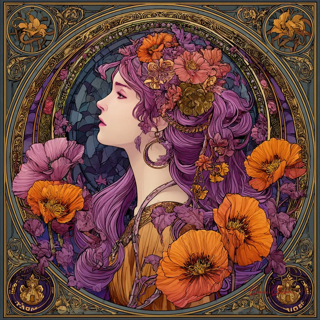 Goddess of Flora: A Symphony of Color and Elegance