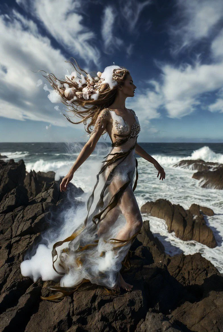 Goddess of the Stormy Cliffs