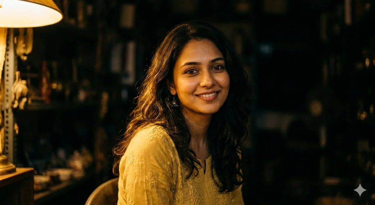 Golden Gaze in the Shadows