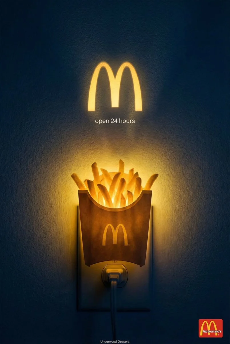 Golden Glow: A Fast-Food Fantasy