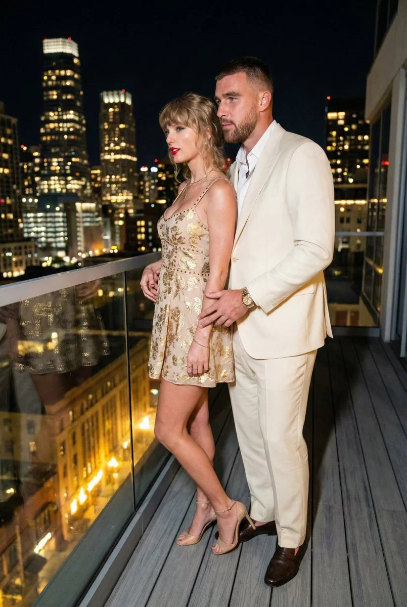 Golden Glow: A Night with Taylor and Travis