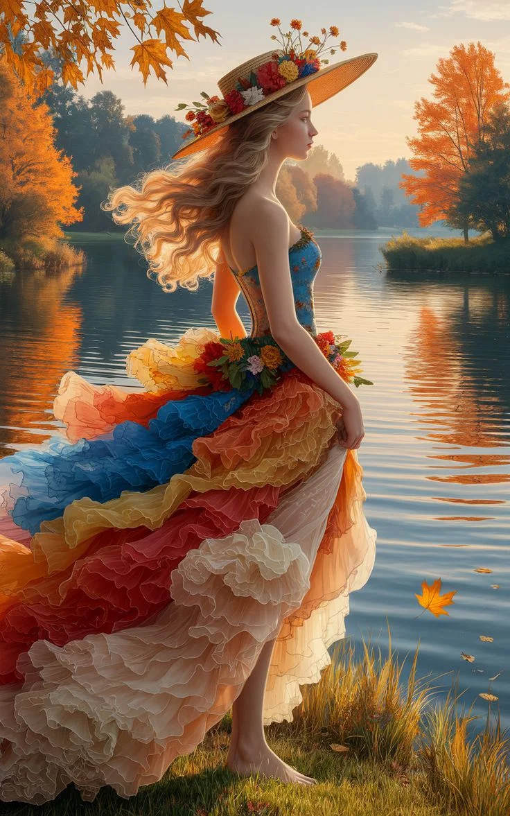 Golden Hour Dreams by the Lake